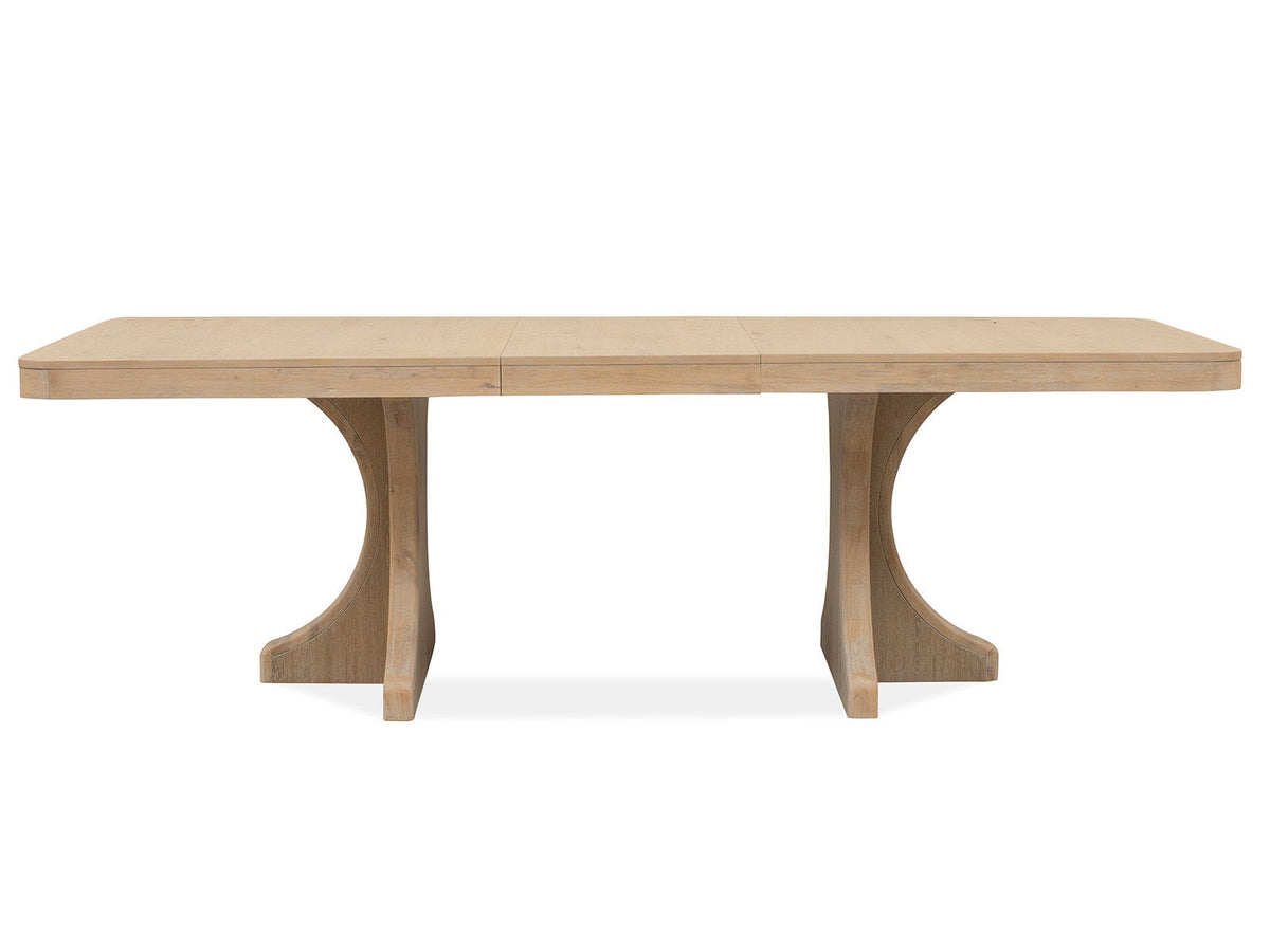 Somerset - Trestle Dining Table - Butternut and Omari Natural, photo 4 of 7