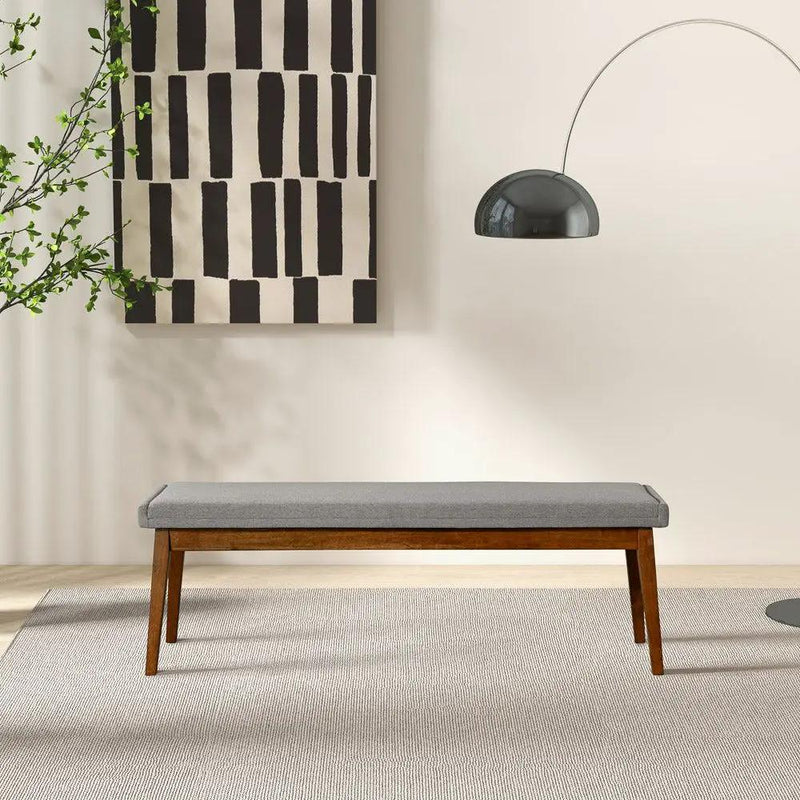 Warren - Bench - Ash Gray by Unique Piece Furniture