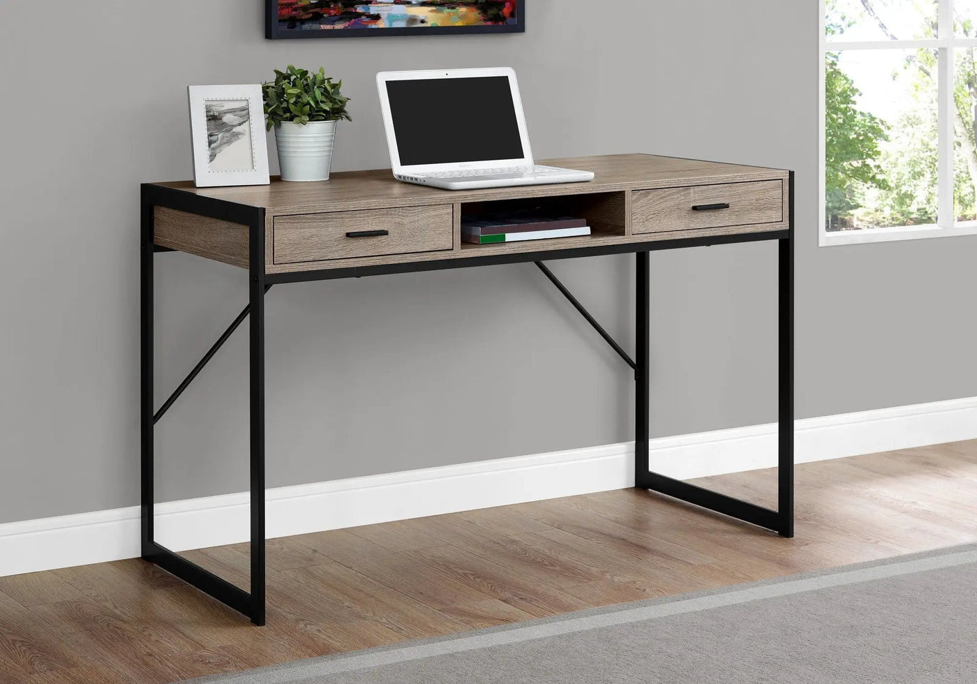 Computer Desk For Home Office Laptop with Storage Drawers by HouseOfZazla