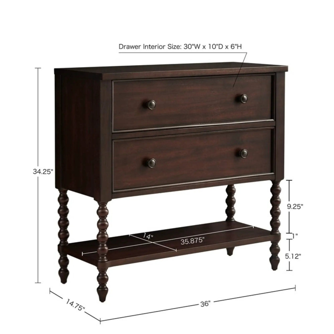 Signature Beckett - 2 Drawer Accent Chest by HouseOfZazla