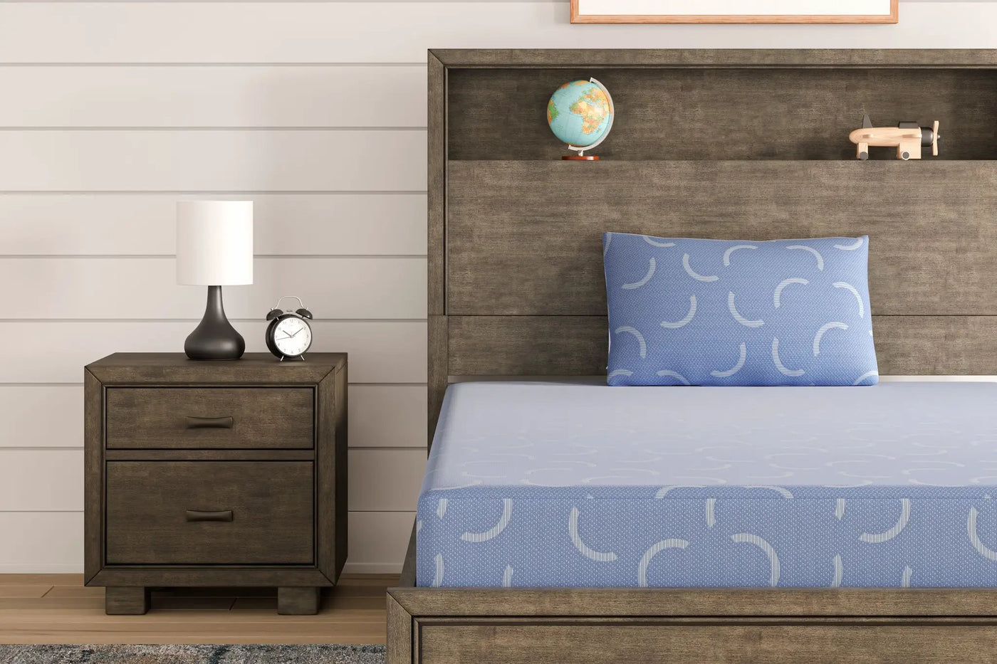 Ikidz Ocean - Mattress And Pillow (Set of 2) by Unique Piece Furniture