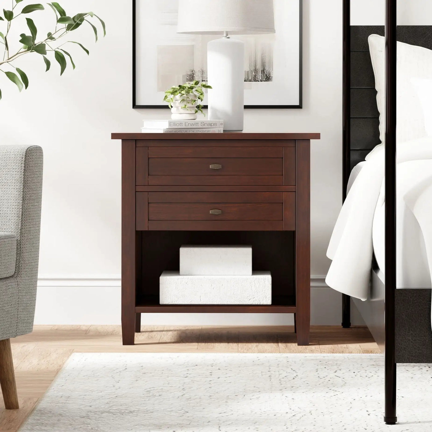 Warm Shaker - Handcrafted Bedside Table by HouseOfZazla