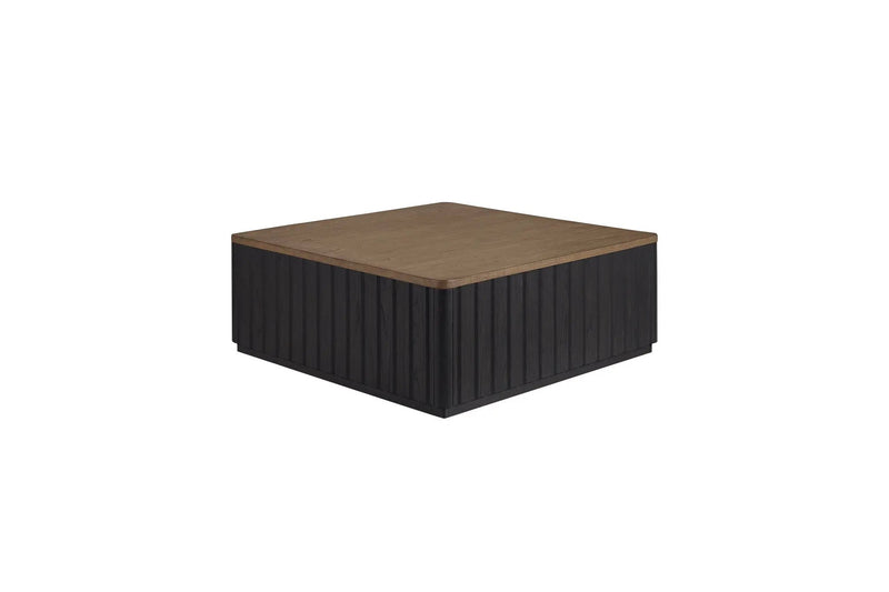 Channel - Cocktail Table With Casters - Black