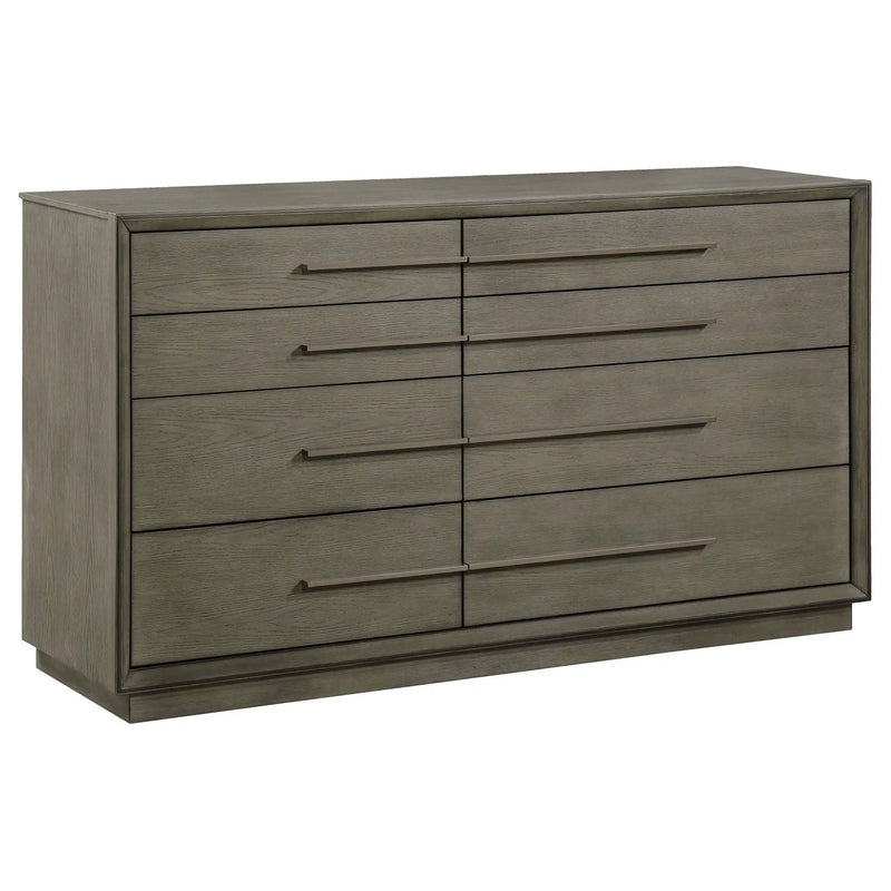 Durango 5-piece Eastern King Bedroom Set Taupe Oak by Unique Piece Furniture