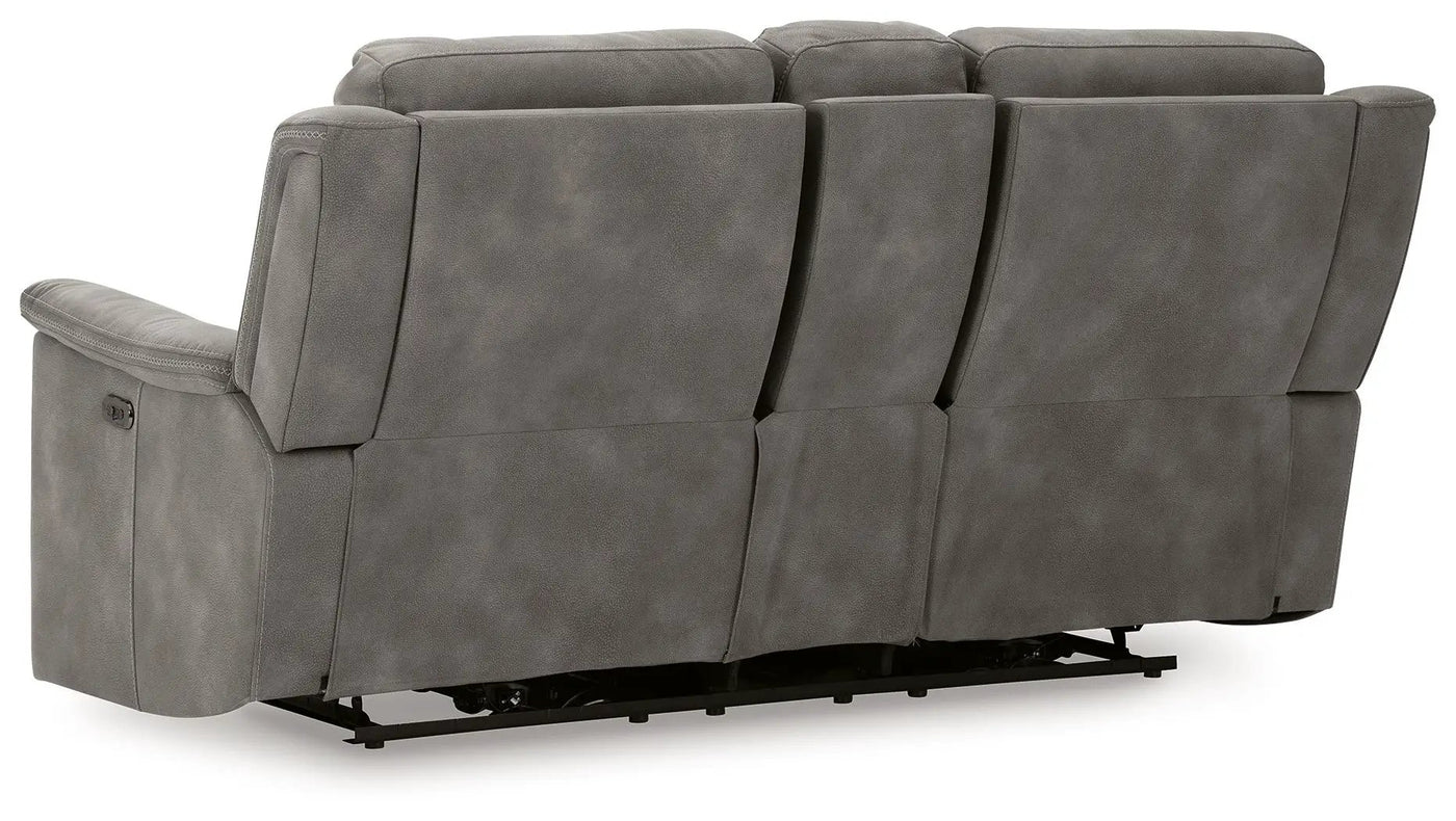 Next-Gen Durapella - Reclining Power Loveseat With Console by Unique Piece Furniture