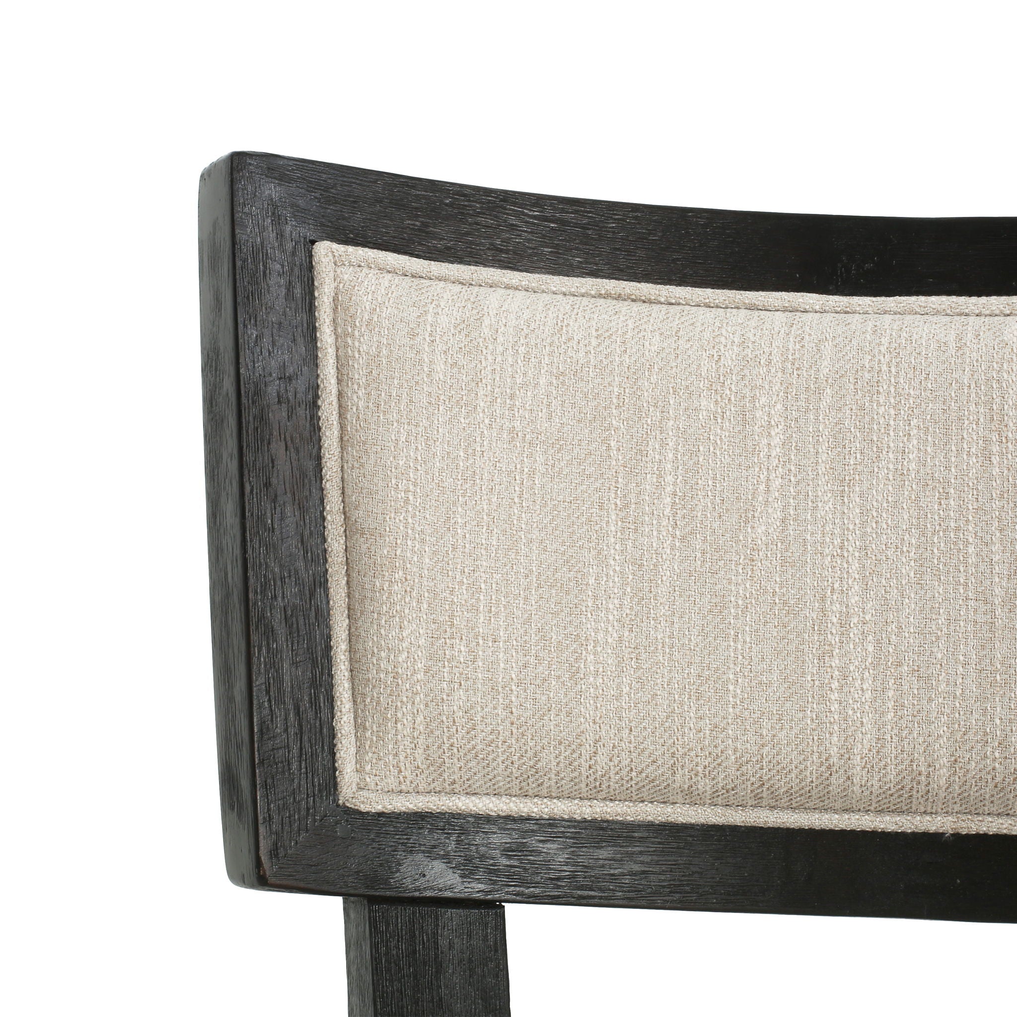 Farmhouse Style Fabric Upholstered Side Dining Chair Set by HouseOfZazla