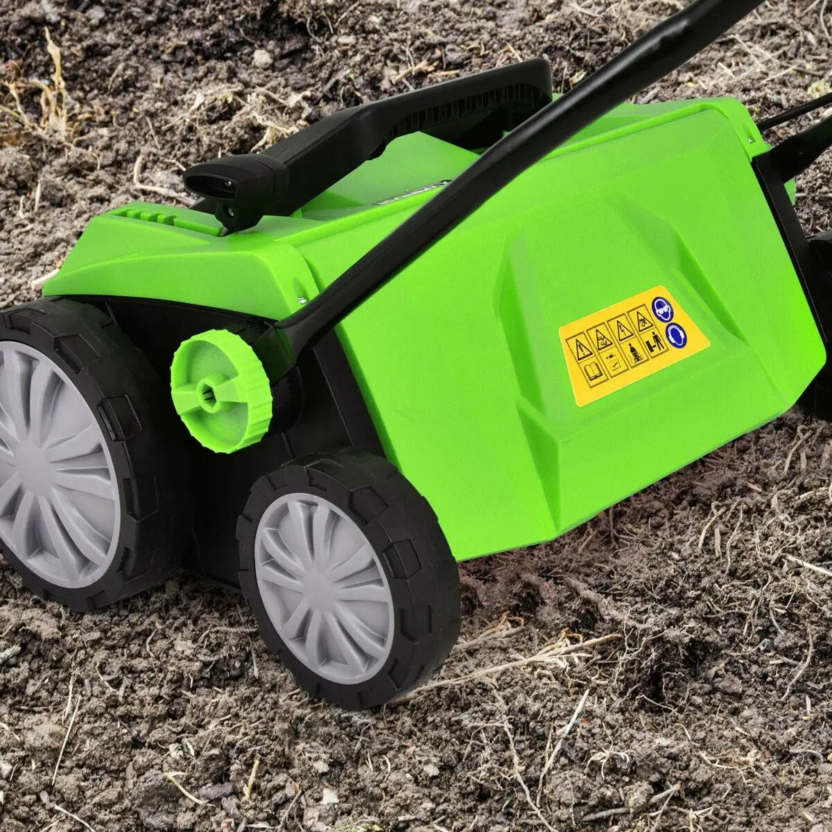 15 Inch 13 Amp Electric Scarifier with Collection Bag and Removable Blades by DirectDeals