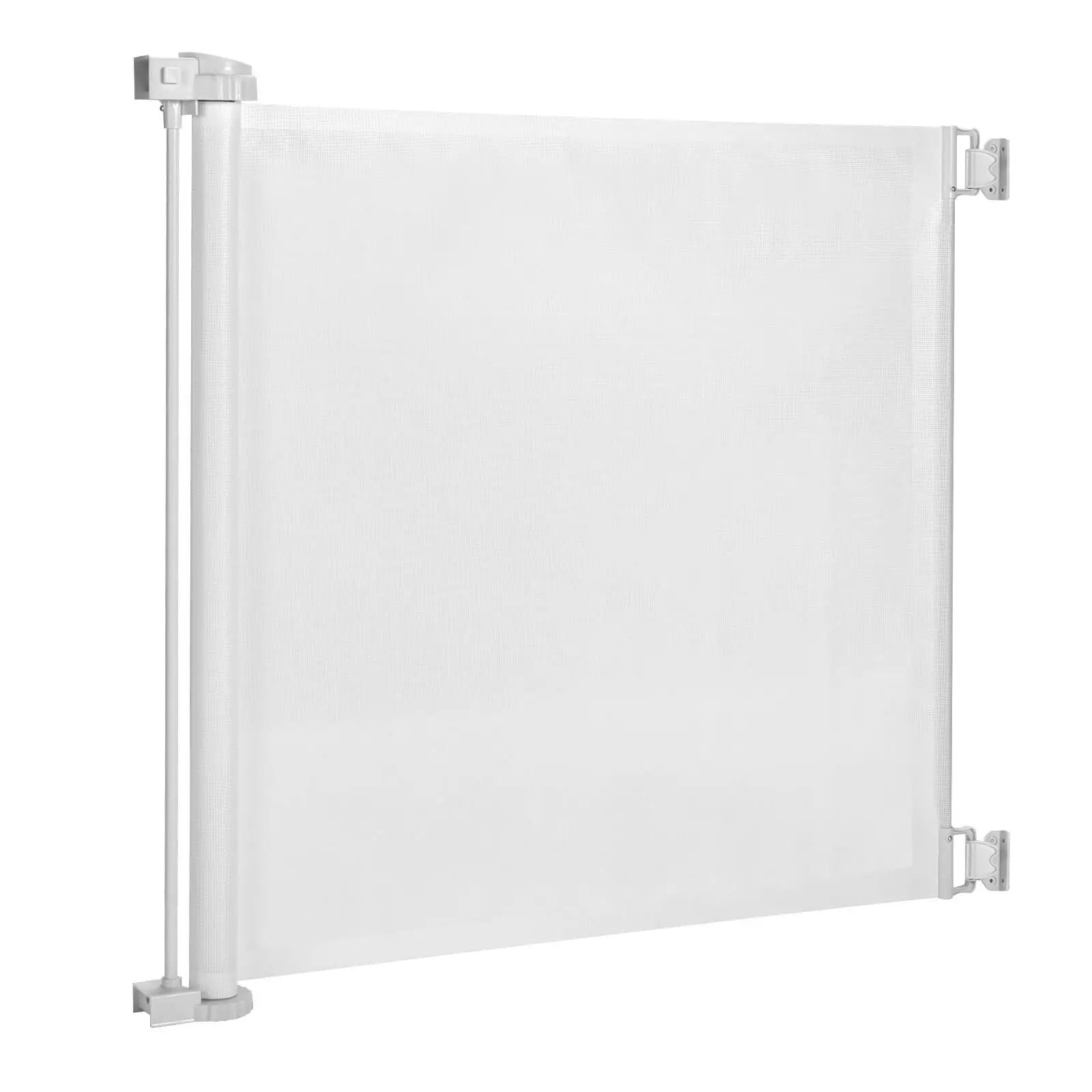 33 Inch Tall Retractable Mesh Safety Gate for Indoor and Outdoor Use by DirectDeals