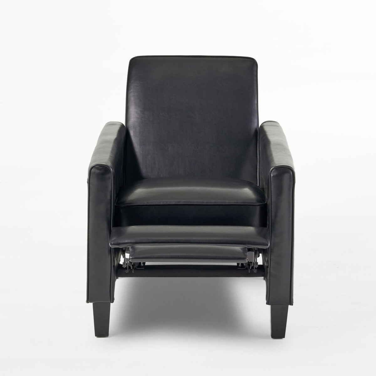 Upholstered Push Back Recliner Chair with Adjustable Recline - Multiple Colors, photo 28 of 40