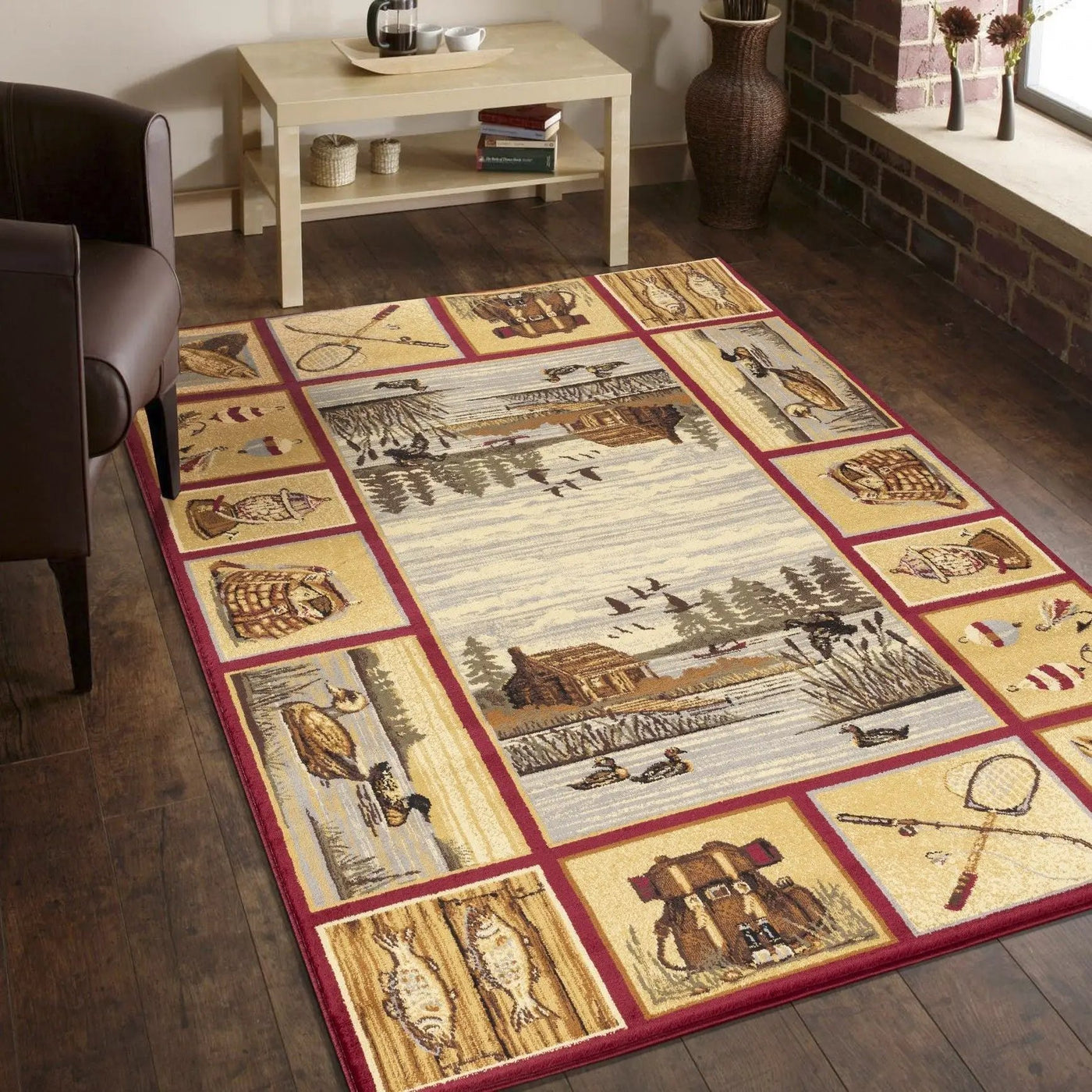 Nature's Nest - GC_CBL3003 Lodge Area Rug by Unique Piece Furniture