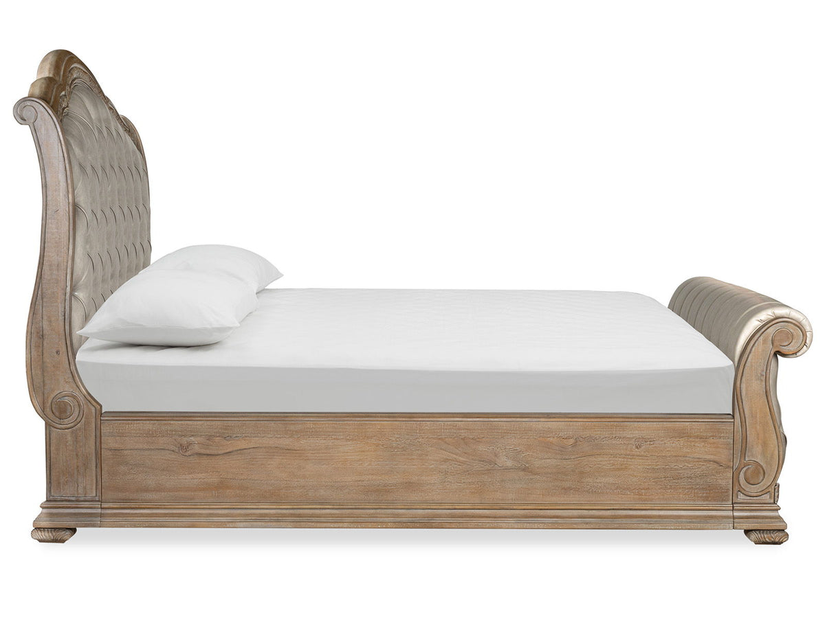 Marisol - Upholstered Sleigh Bed, photo 2 of 7