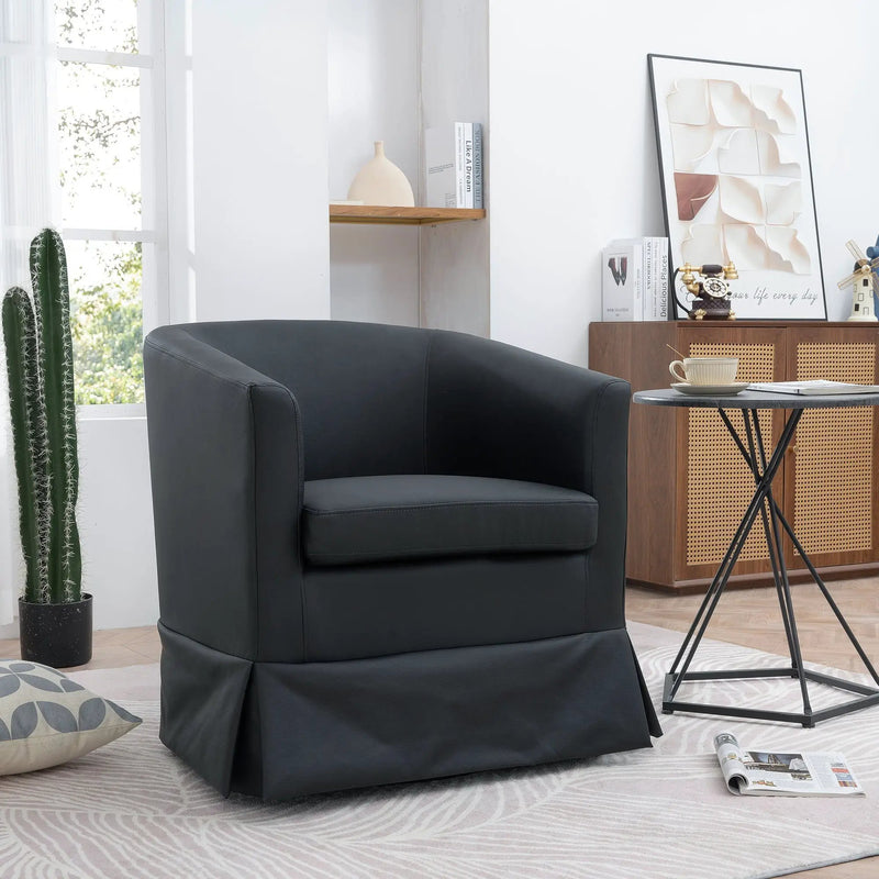 27.36" Wide Swivel Chair by HouseOfZazla