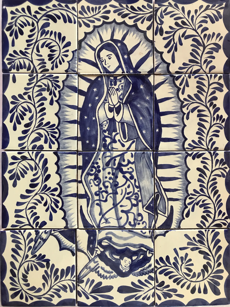 Virgin Mary Mural II by Place Of Clay
