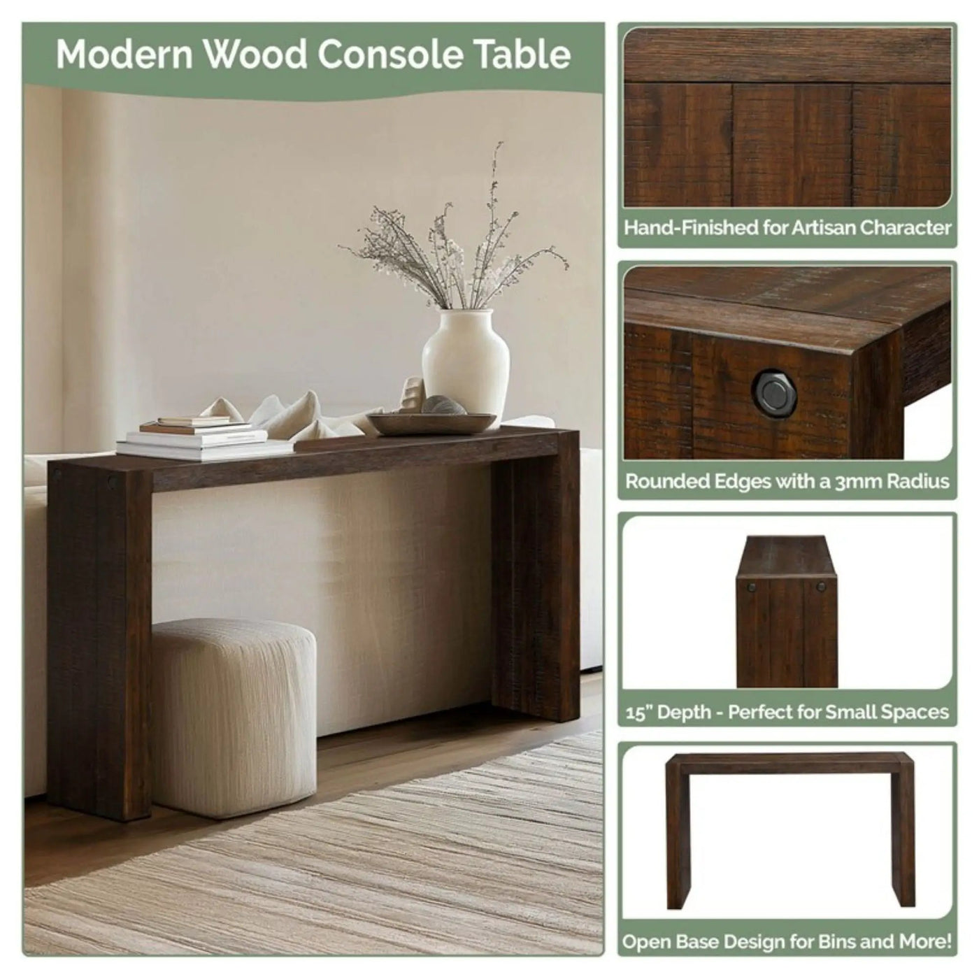 Modern Design Console Table by HouseOfZazla