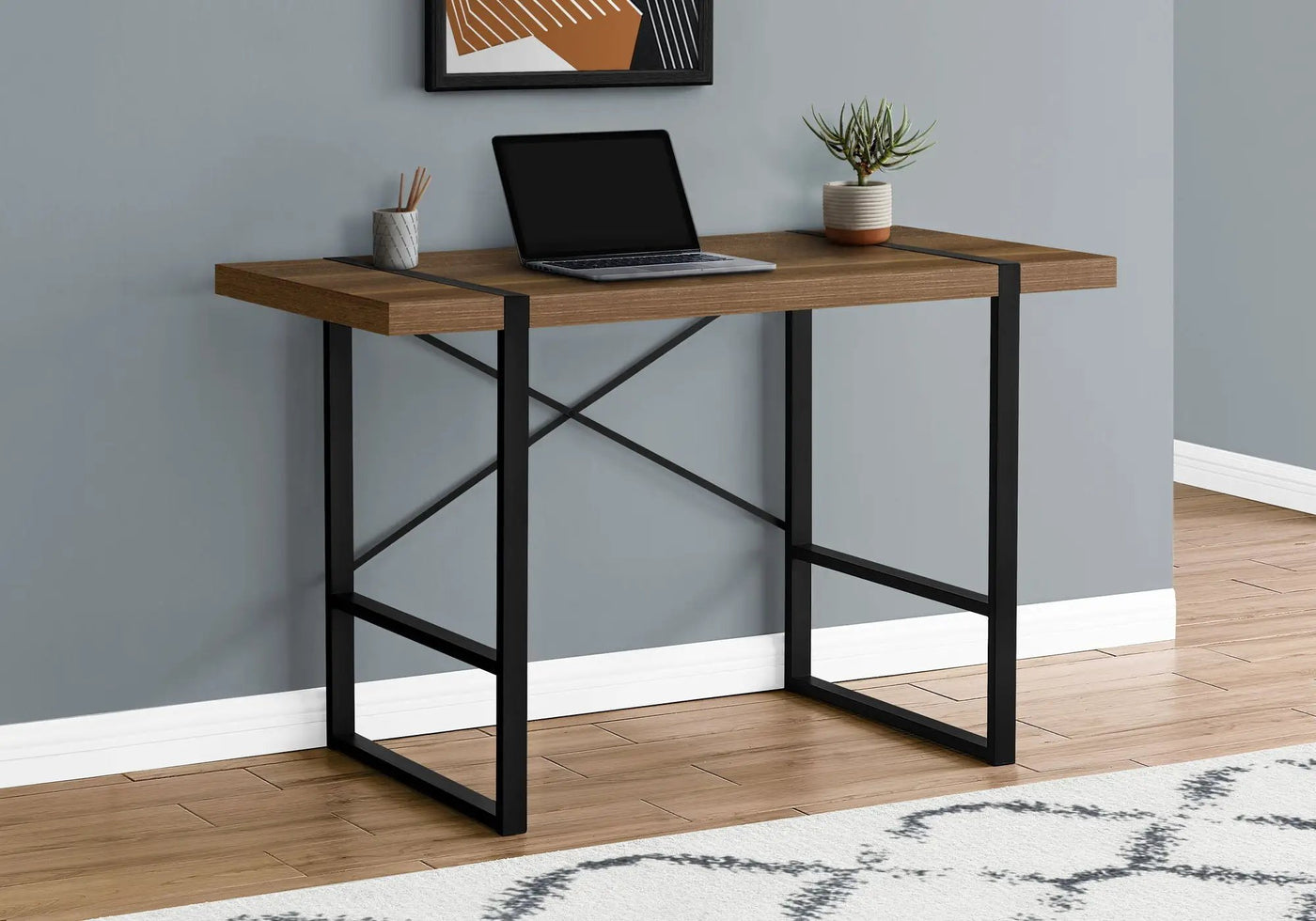 Computer Desk For Home Office, Laptop, Industrial Design by HouseOfZazla