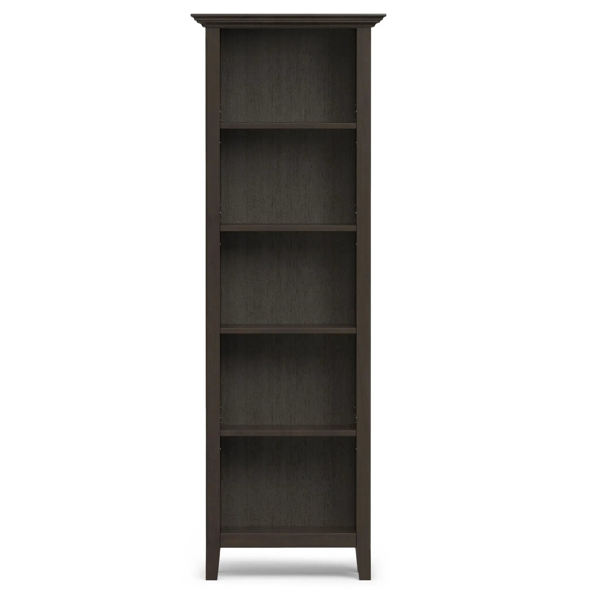 Amherst - 5 Shelf Bookcase, Handcrafted by HouseOfZazla
