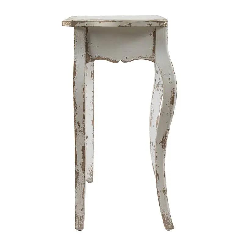 Slimline wash Console Table, For Hallway Living Room Bedroom - White Washed by Unique Piece Furniture