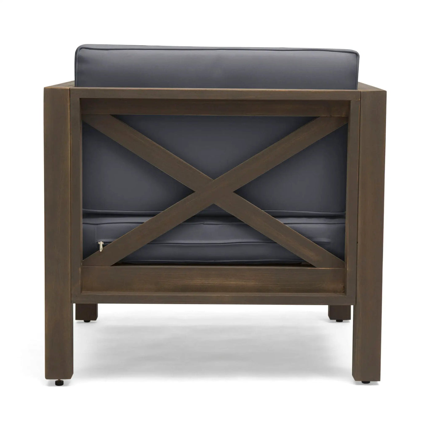 Brava Mid-Century Modern Club Chair with Water Resistant Cushions by HouseOfZazla