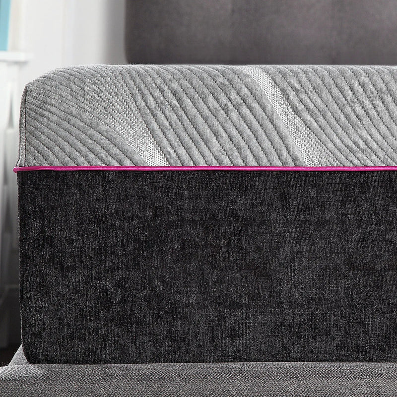 Renew - 11" Flex Head Cooling Gelcare Memory Foam Mattress - Gray - King by Unique Piece Furniture