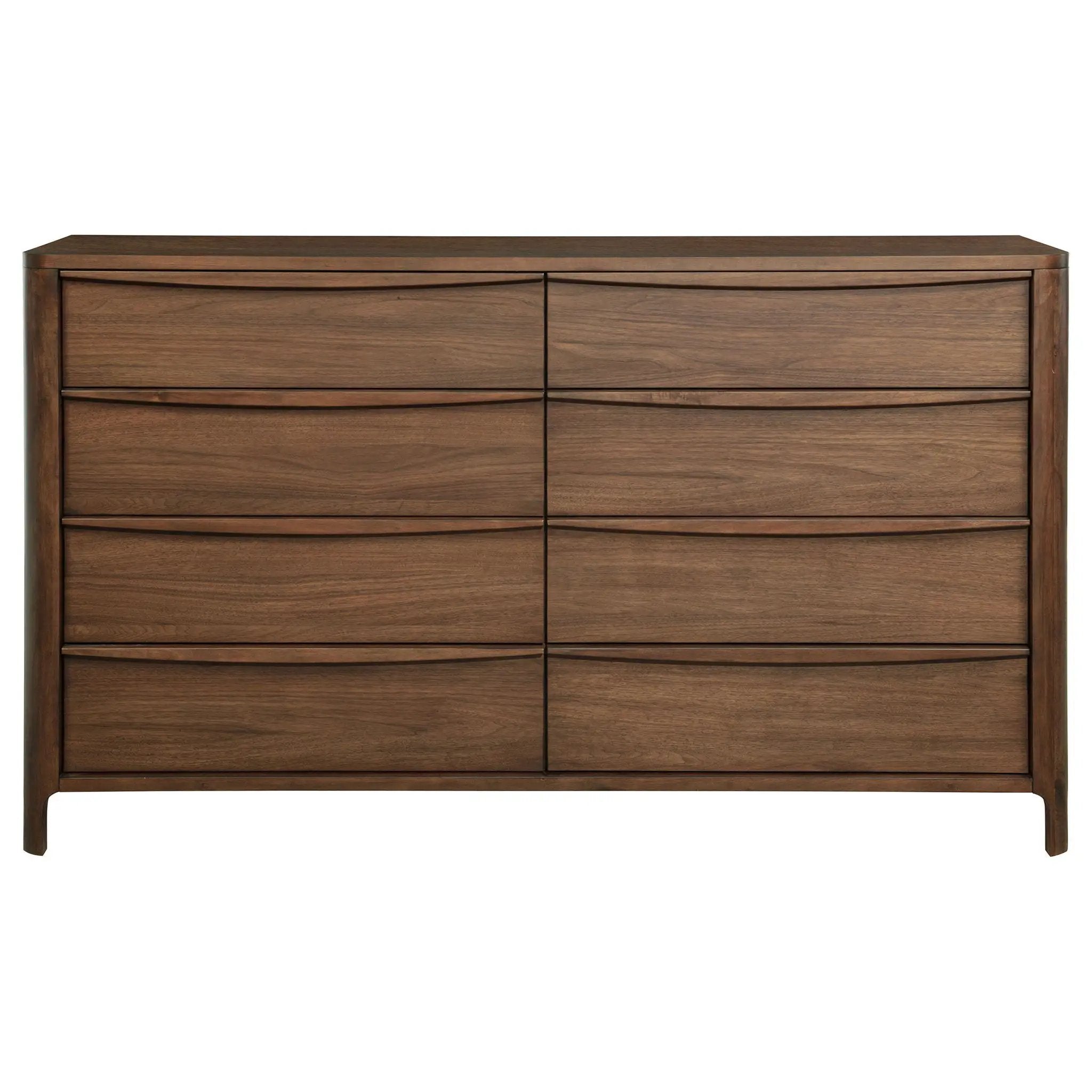 Maderia 8-drawer Dresser Cabinet Walnut by Unique Piece Furniture