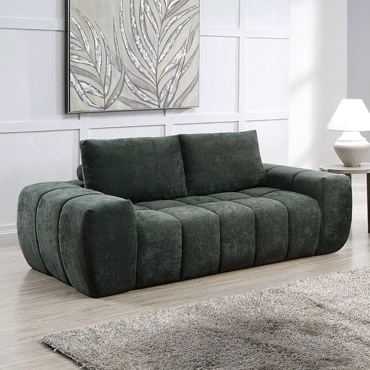 Medwin - Sofa - Green by Unique Piece Furniture