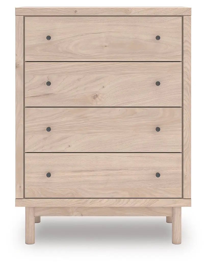 Arloster - Four Drawer Chest - Tan by Unique Piece Furniture
