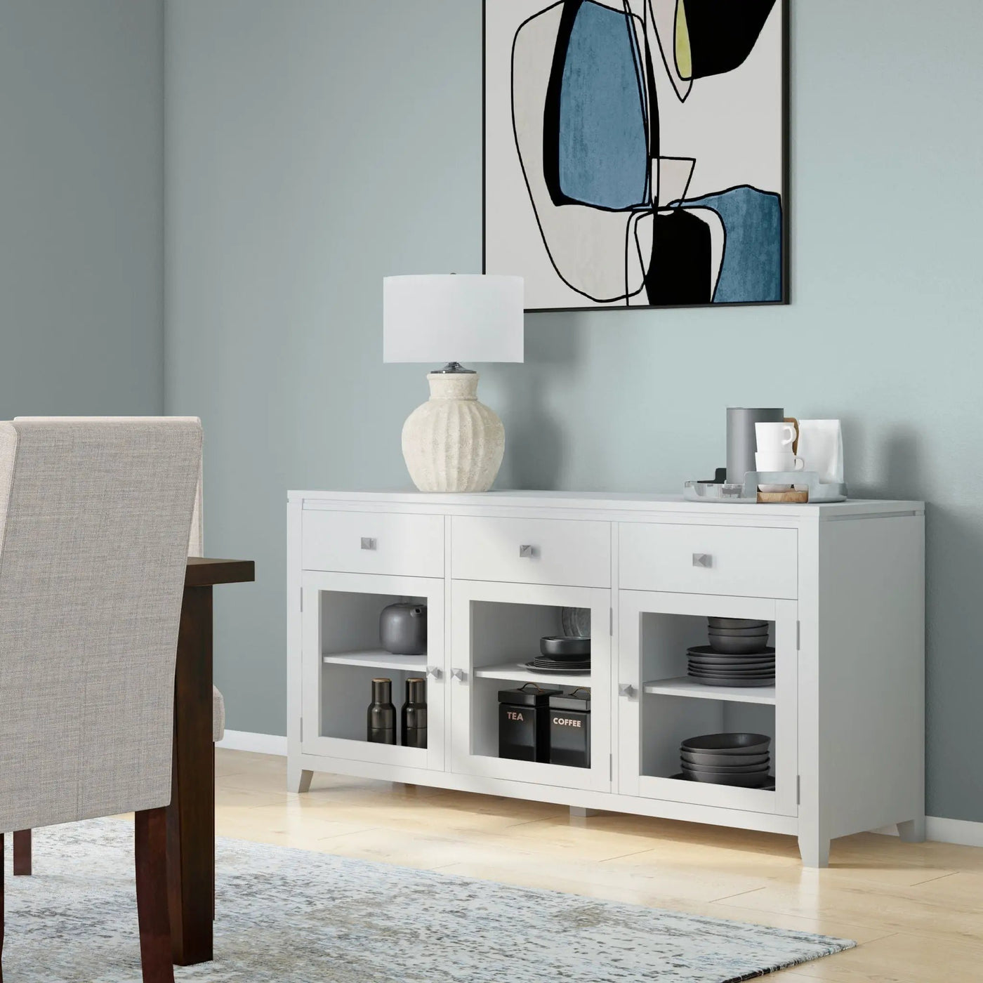 Cosmopolitan - Handcrafted Sideboard Buffet by HouseOfZazla