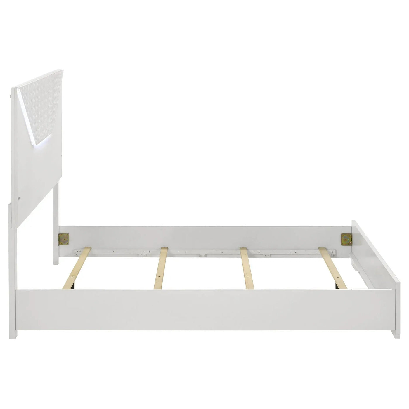 Pierce - Panel Bed LED Headboard by HouseOfZazla