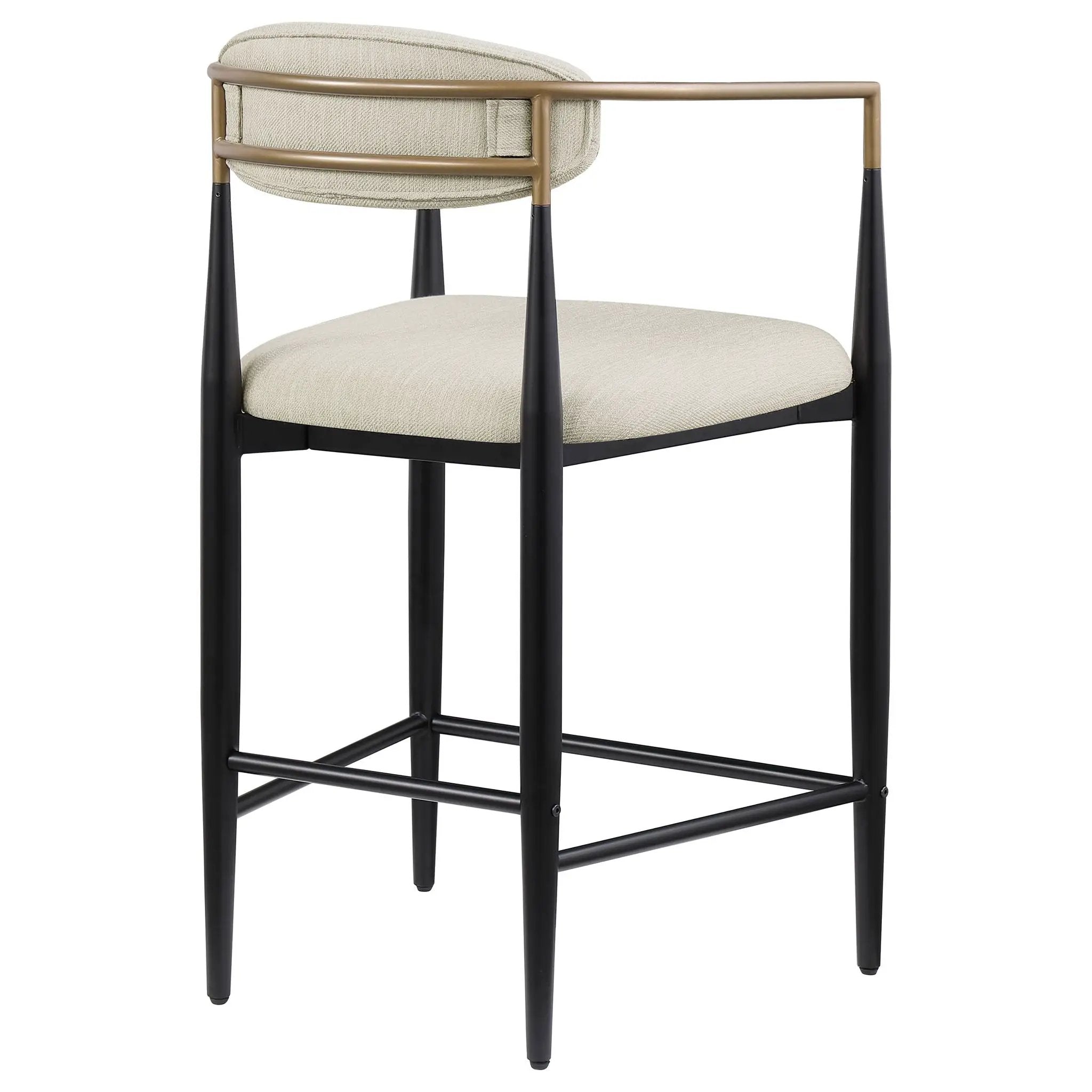 Kirkham - Upholstered Counter (Set of 2) - Beige