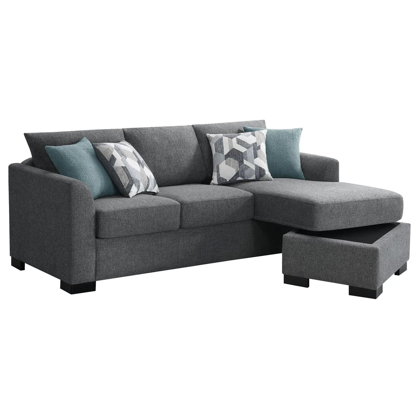 Pacheco - Sleeper Sectional Chaise Sofa by HouseOfZazla