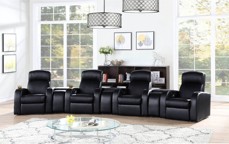 Cyrus 7-piece Upholstered Home Theater Seating by Unique Piece Furniture