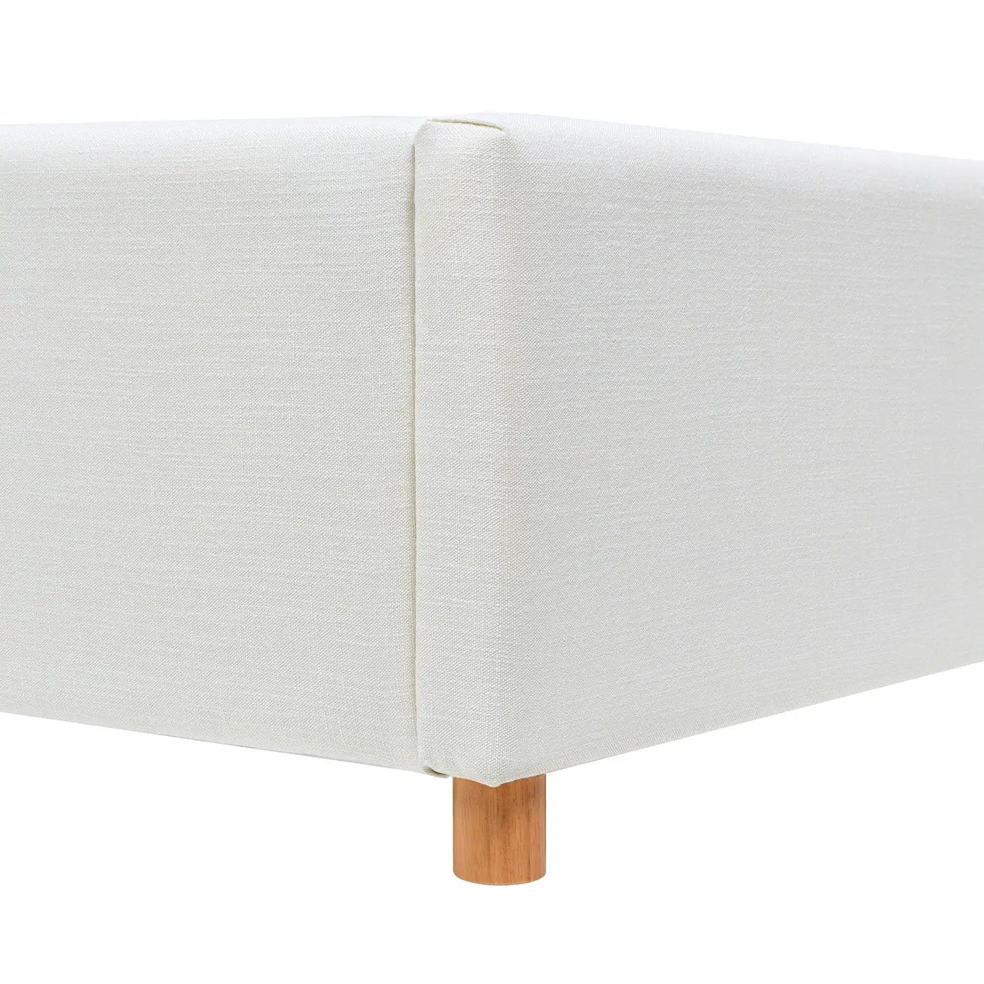 Miramar - Cushion Back Headboard Platform Bed Frame by HouseOfZazla