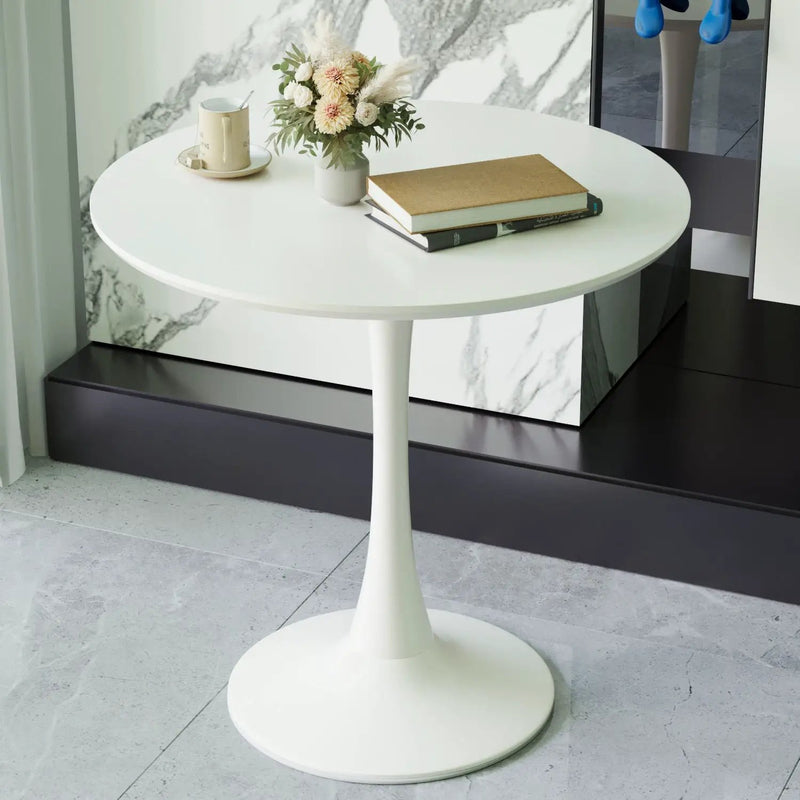 31.5" White Dining Table by HouseOfZazla