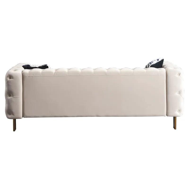 Chesterfield - Modern Tufted Living Room Sofa, 84.25''W Couch by HouseOfZazla