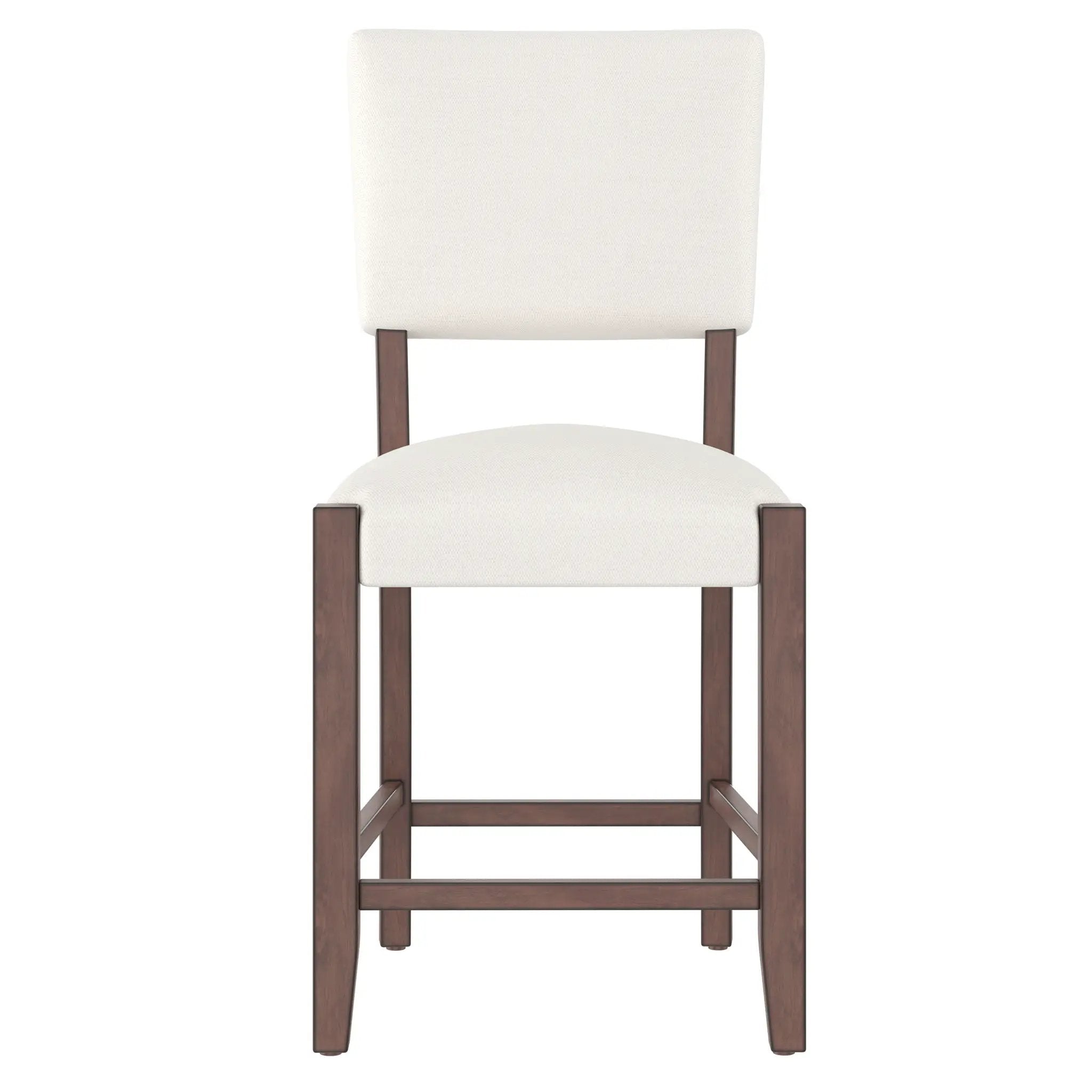 5 Piece Counter Height Dining Set, Bar Table With 4 Upholstered Chairs