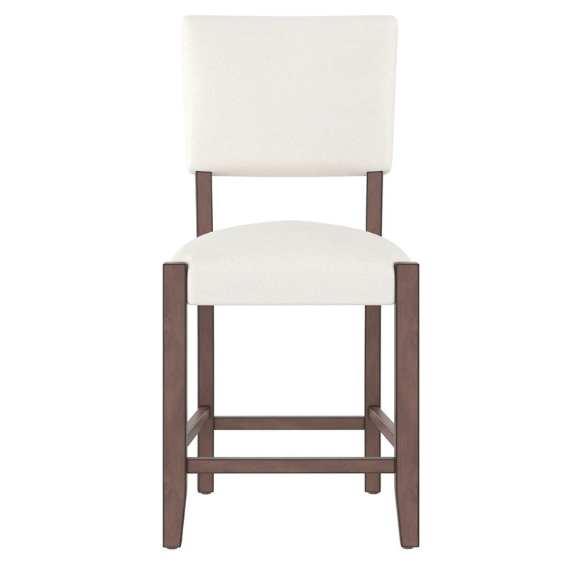 5 Piece Counter Height Dining Set, Bar Table With 4 Upholstered Chairs