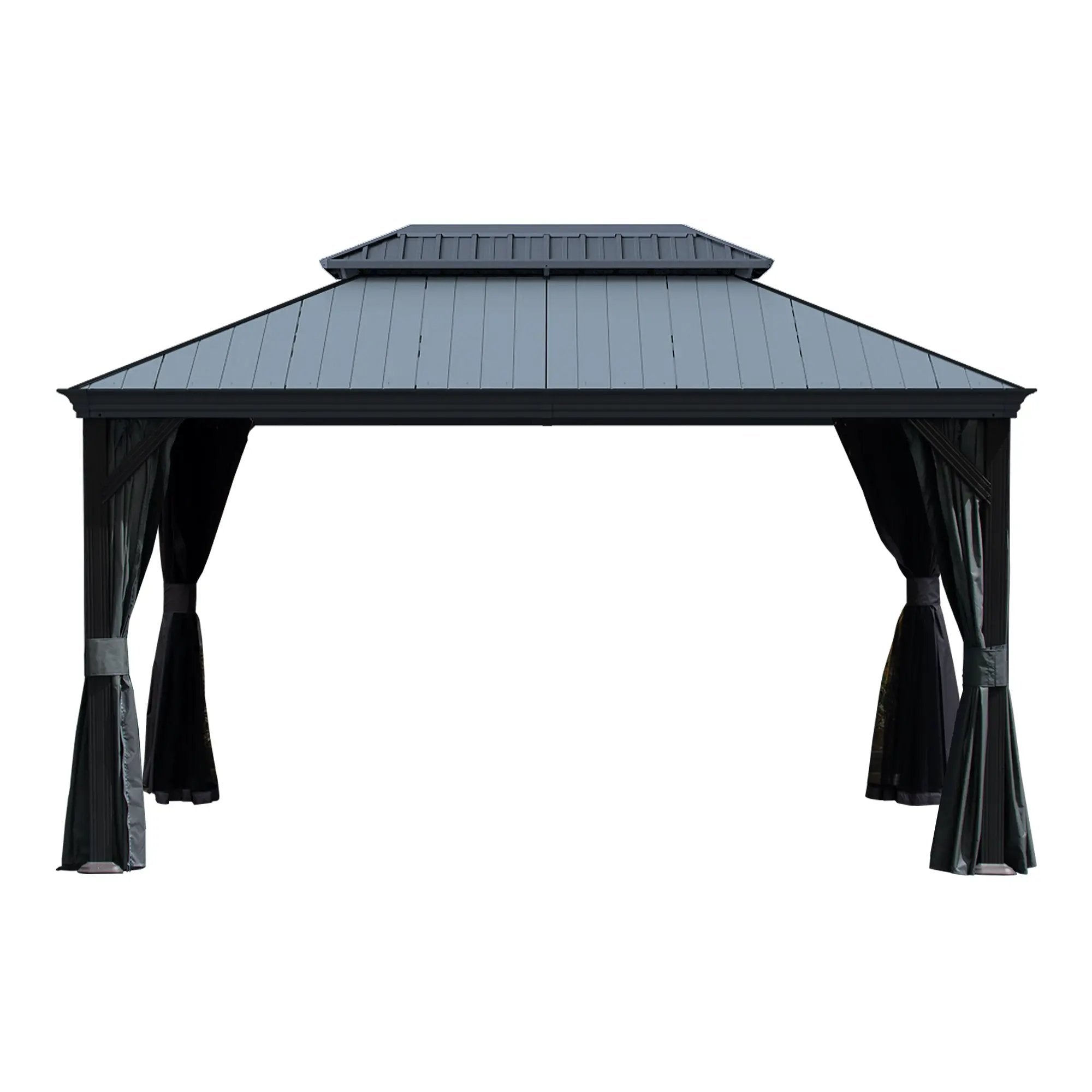 10'x14' Hardtop Gazebo with Resin Roof by HouseOfZazla
