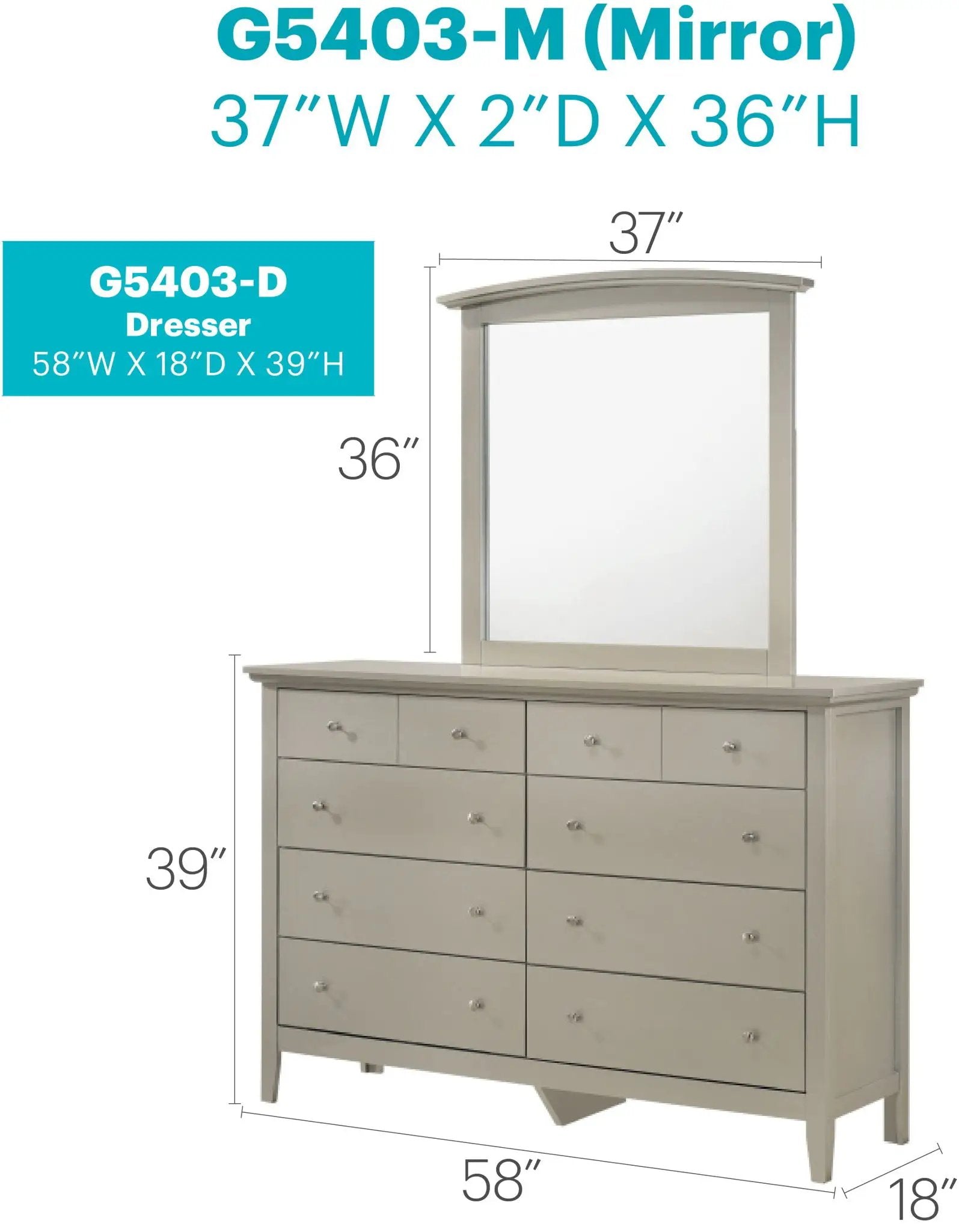 Hammond - Elegant Casual Dresser For Any Room by Unique Piece Furniture