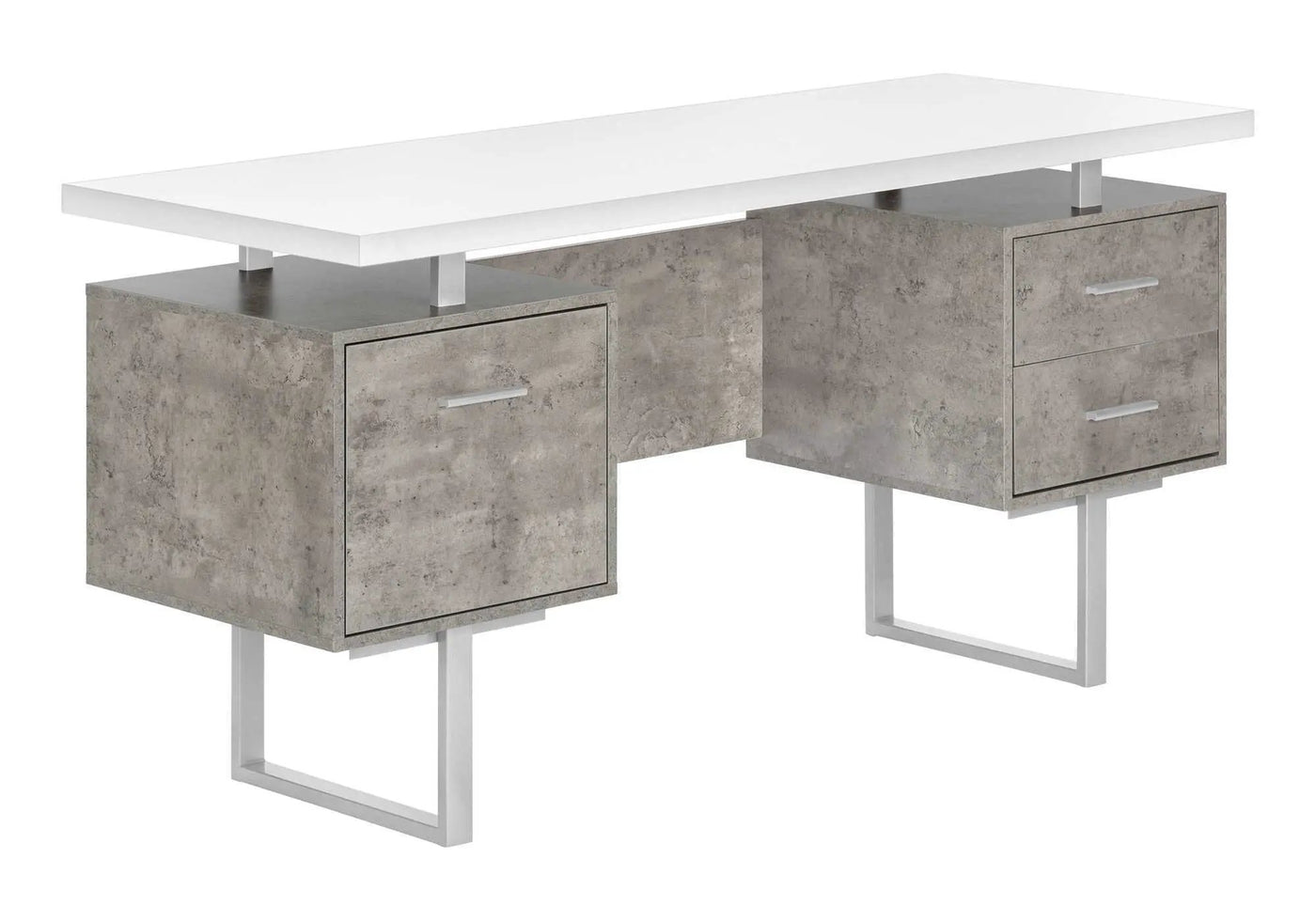 Computer Desk For Home Office With Storage Drawers by HouseOfZazla