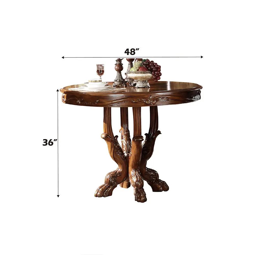 Dresden - Counter Height Table - Cherry Oak by Unique Piece Furniture