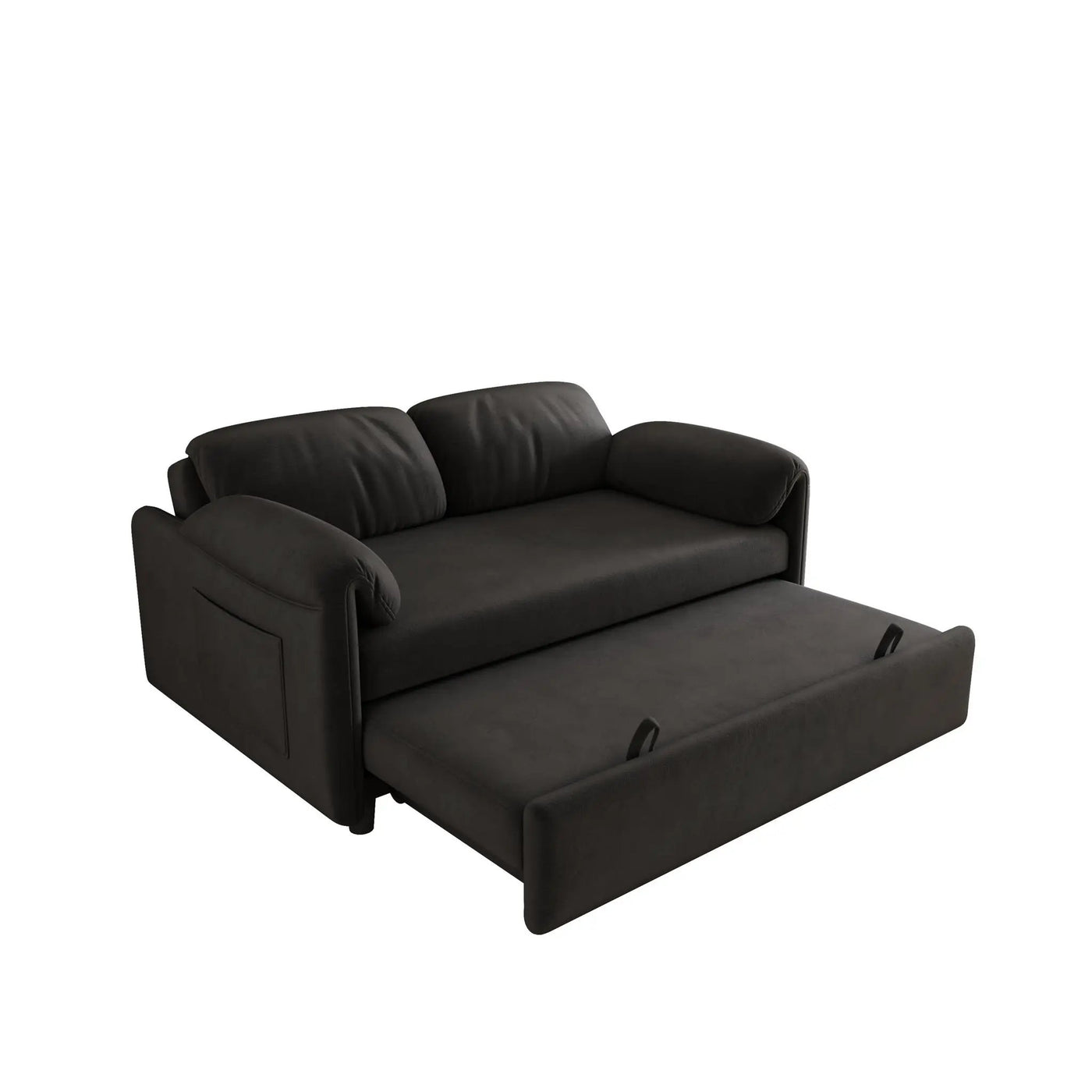 Sofa, Dual Purpose Lounge With Retractable Queen Size Bed by HouseOfZazla