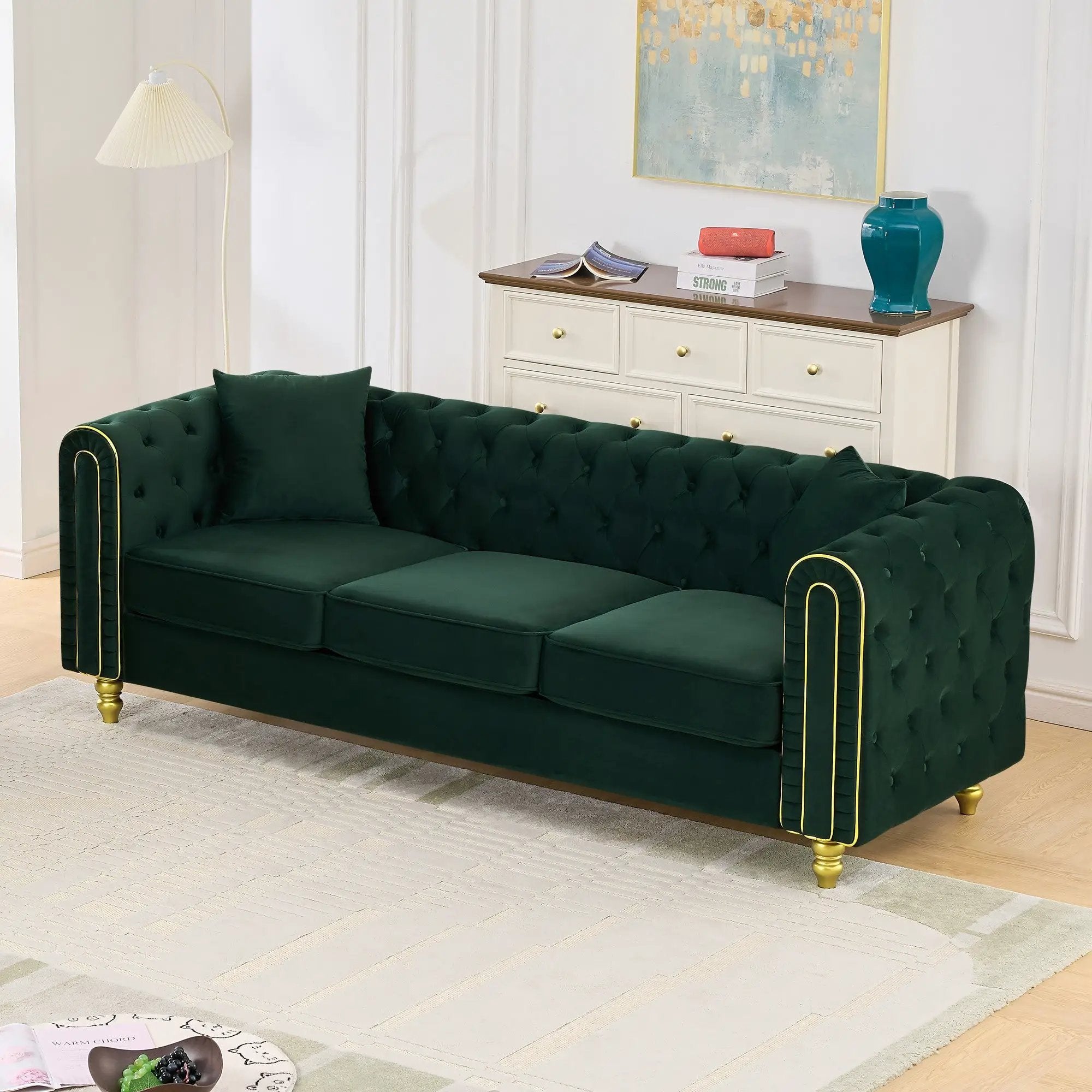 86" Modern Loveseat Sofa by HouseOfZazla