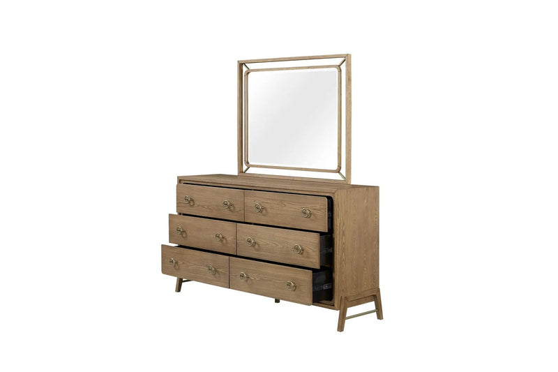 6 Drawer Dresser - Latte by HouseOfZazla