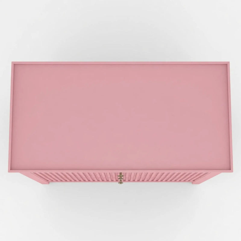 Fluted 3 Drawer Nightstand With Soft Close Slides by HouseOfZazla