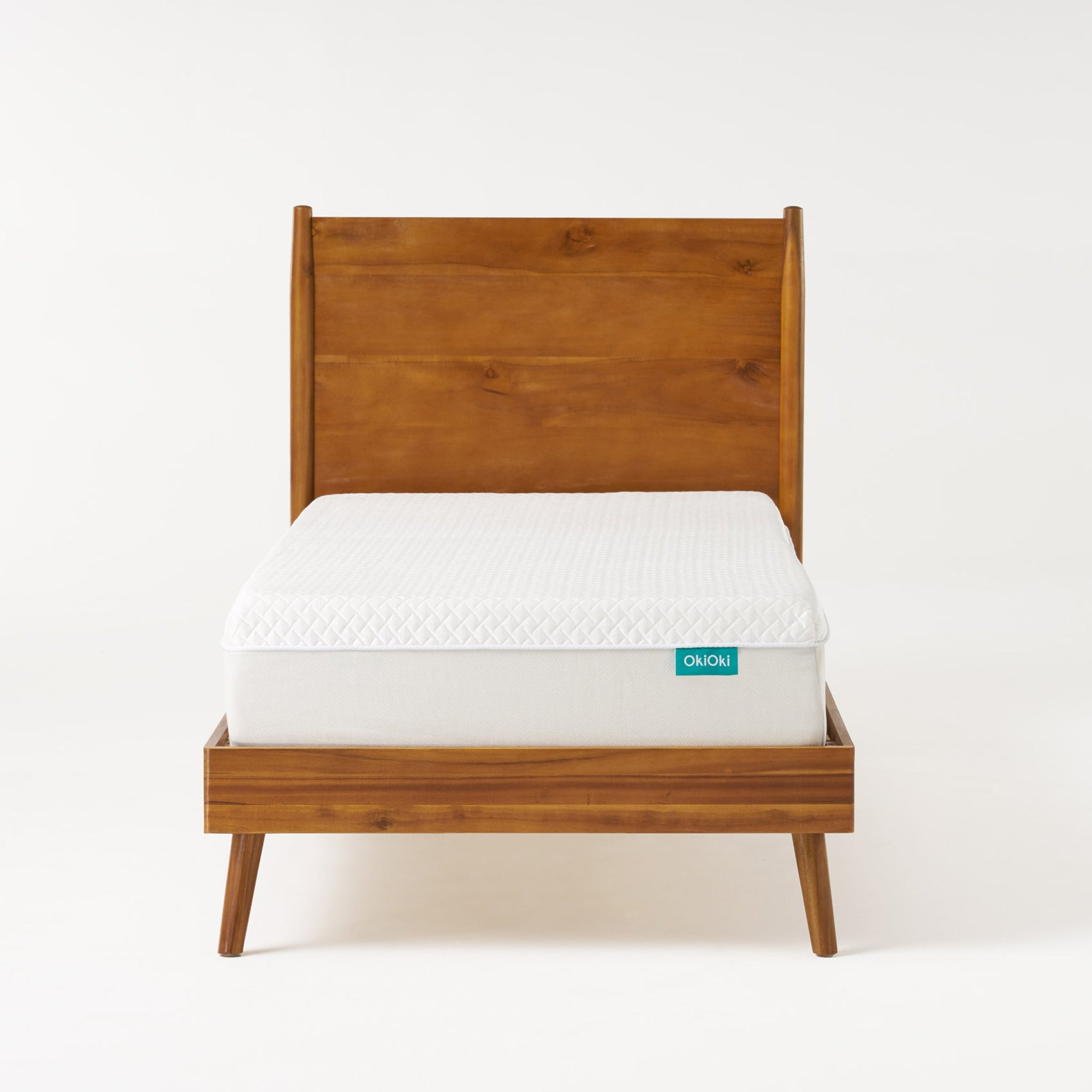 Cohron Solid Wood Platform Bed (Twin Bed) by HouseOfZazla