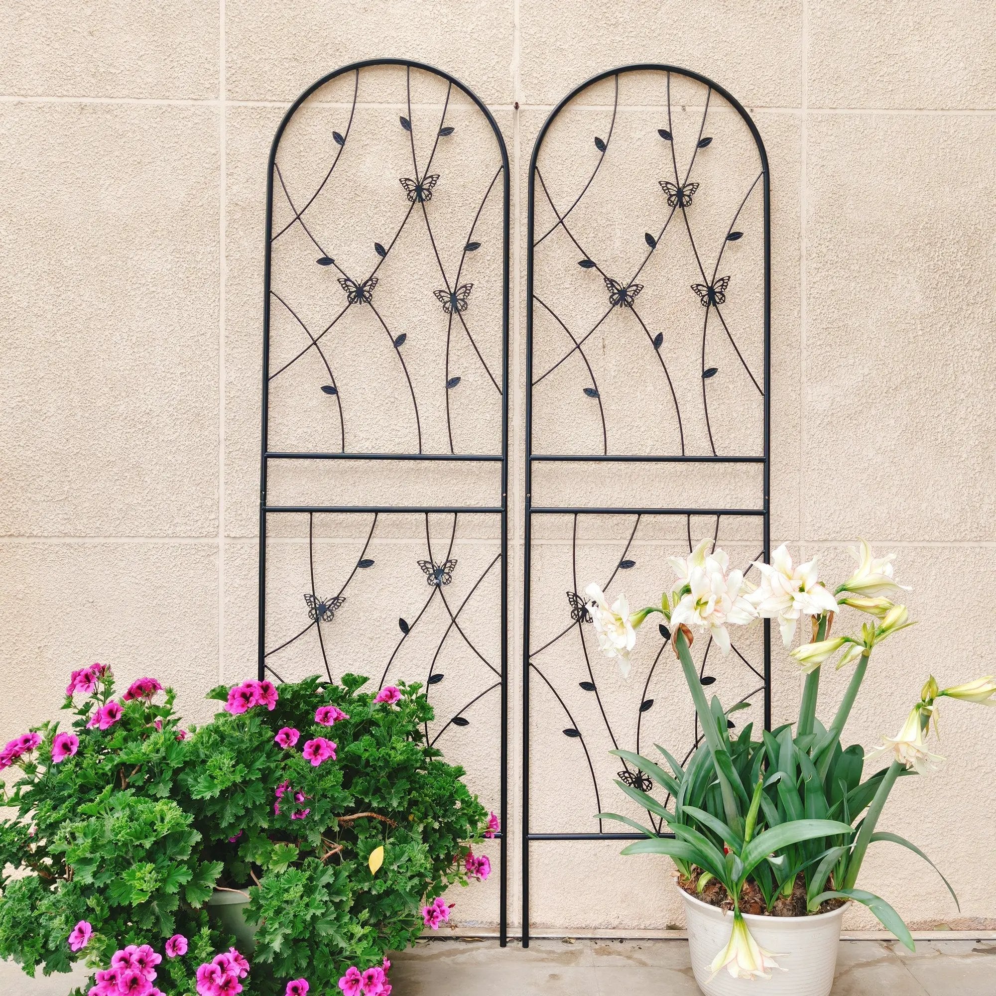 4 Pack Metal Garden Trellis by HouseOfZazla