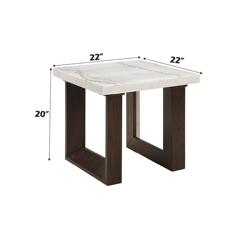 Edwyn - Table With Marble Top by Unique Piece Furniture