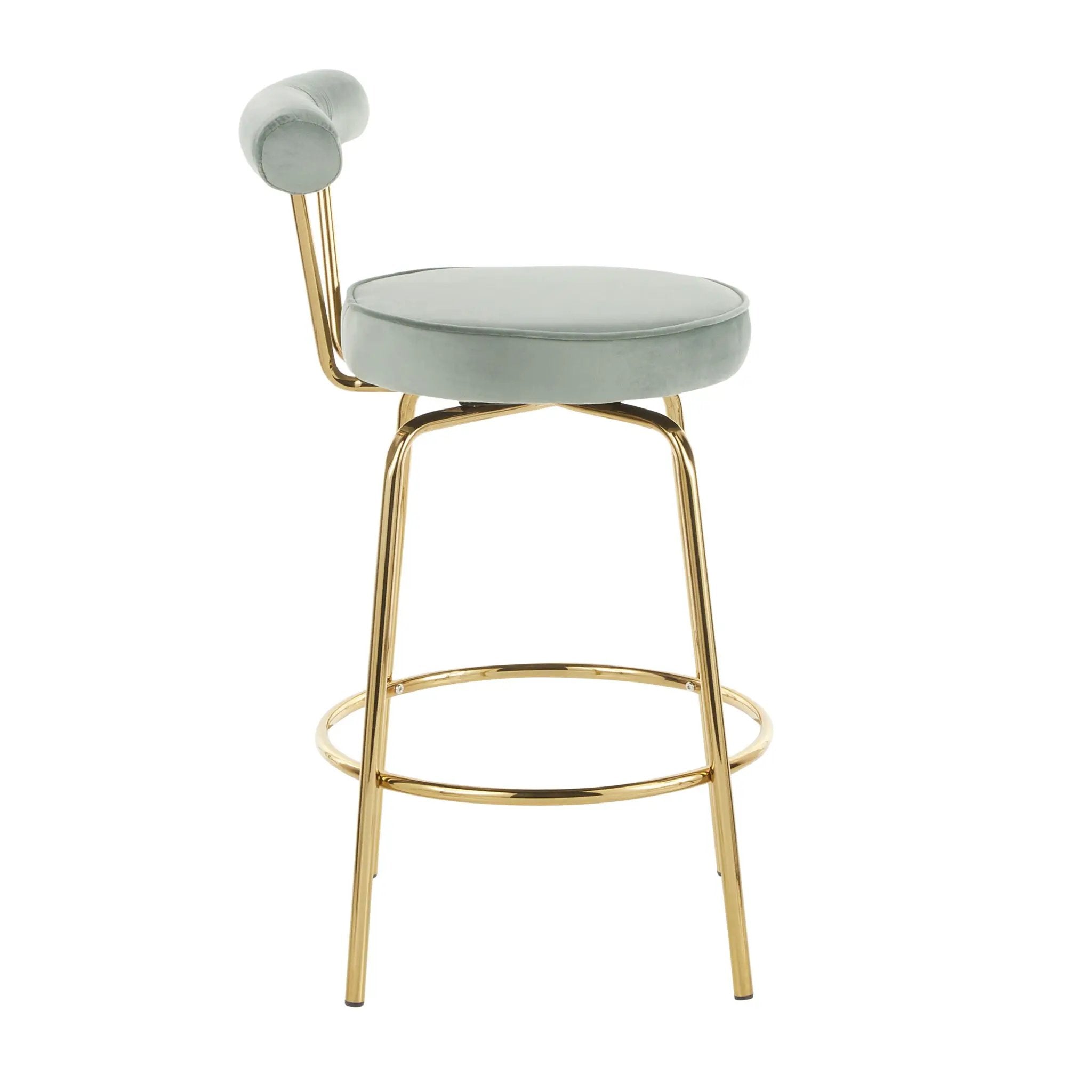 Rhonda - Glam Counter Stool (Set of 2) by Unique Piece Furniture
