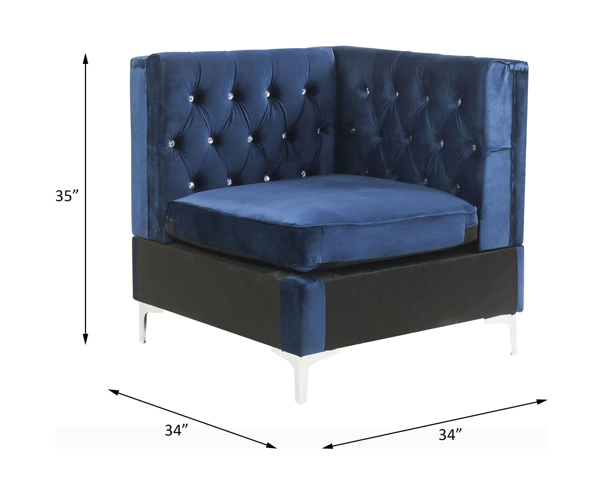 Jaszira - Modular - Wedge by Unique Piece Furniture