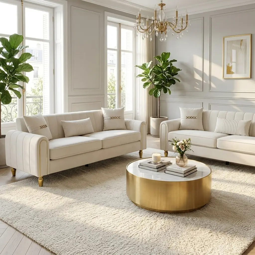 FX-P11-CW-2PC Sofa Modern by HouseOfZazla